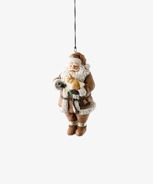Santa Tales with Squirrel Hanging Decoration