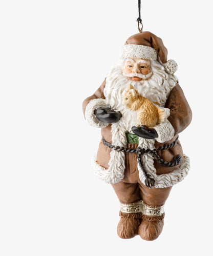 Santa Tales with Squirrel Hanging Decoration