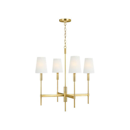 Beckham 4 Light Chandelier by Visual Comfort Studio