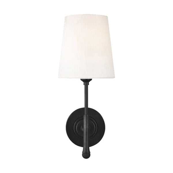 Capri Short Wall Sconce by Visual Comfort in Aged Iron