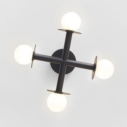 Nodes Semi-Flush Mount Ceiling Light by Visual Comfort Generation