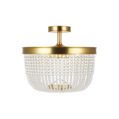 Summerhill Large 6 Light Semi-Flush Mount Ceiling Light by Visual Comfort Generation