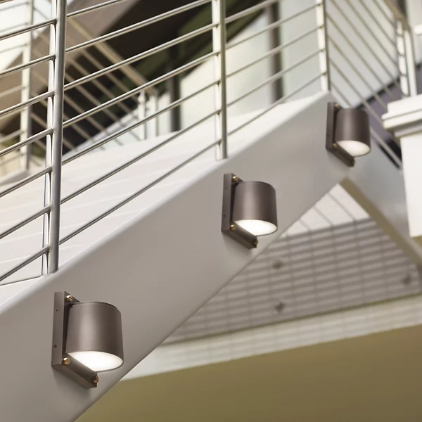 Scout Exterior Wall Light by Hinkley on a home exterior