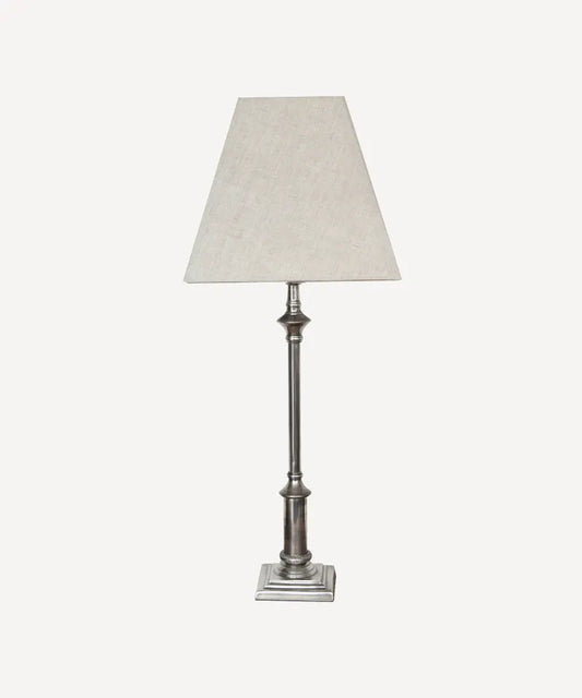 Hendrick Antique Silver Lampbase