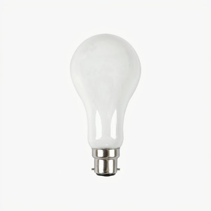 Incandescent Classic Light Bulb - B22 A60 200W Frosted Dimmable