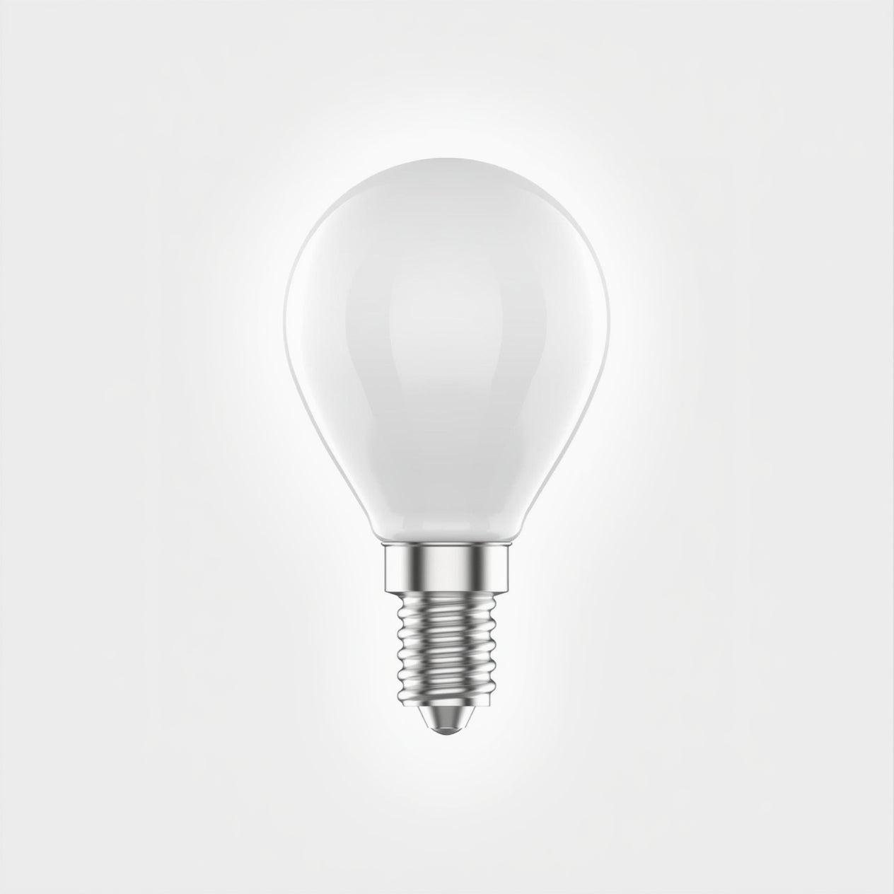 LED Junior Light Bulb - E14 Fancy Round 4.2W Opal Dimmable