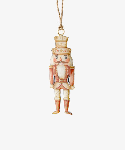 Peachy Nutcracker Hanging Decoration