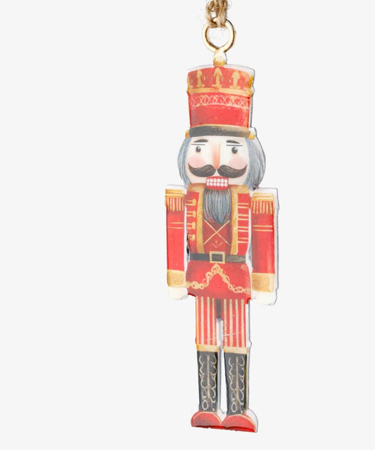 Soldier Nutcracker Hanging Decoration