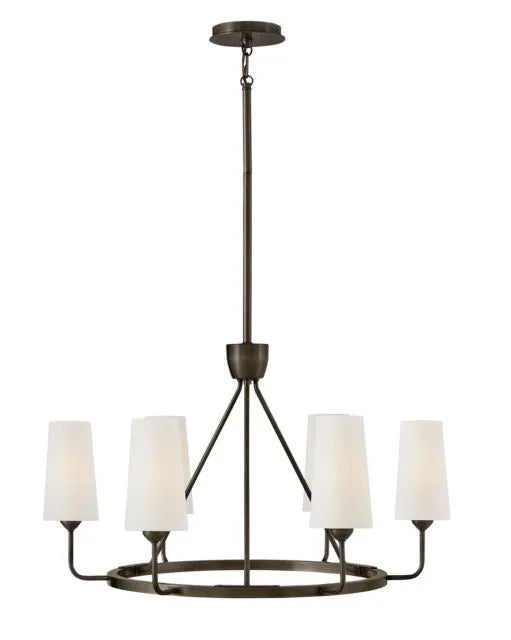 Lewis 6 Light Chandelier by Hinkley Lighting