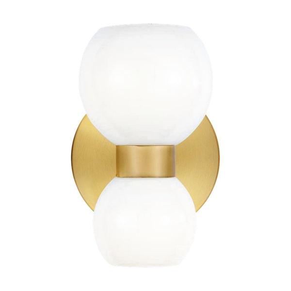 Londyn 2 Light Wall Sconce by Visual Comfort in Burnished Brass