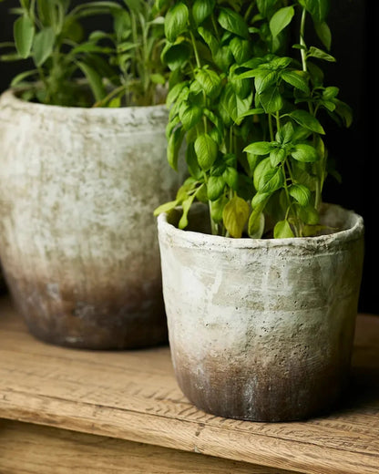 Marron Planter Pot Small