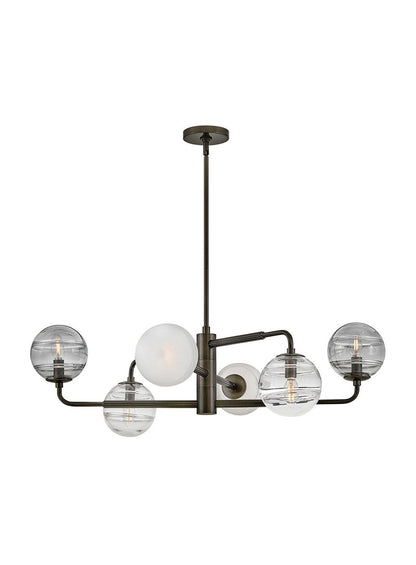 Oberon 6 Light Chandelier by Hinkley Lighting