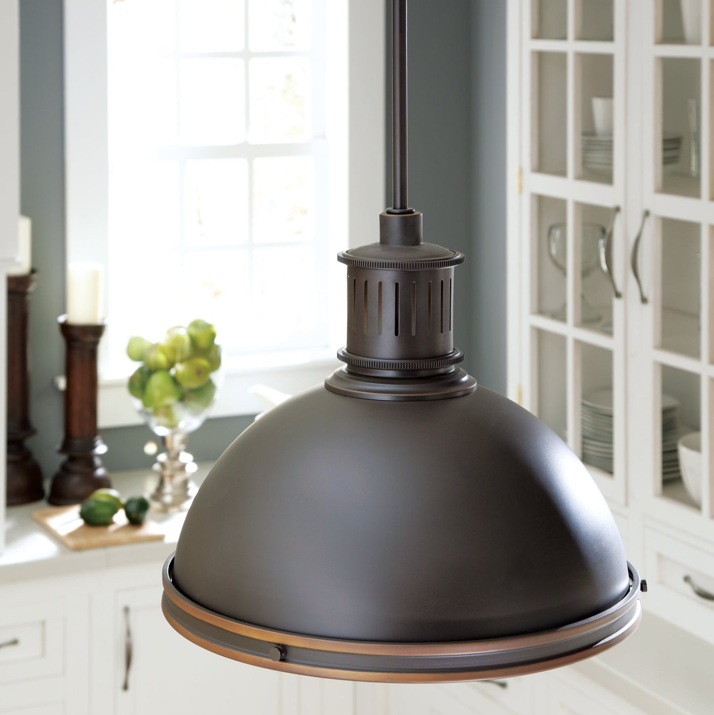 Pratt Street Pendant with 2 Lights by Visual Comfort Generation
