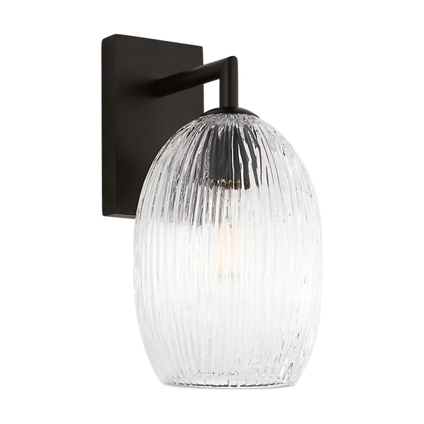 Serafina Wall Sconce by Visual Comfort in Aged Iron
