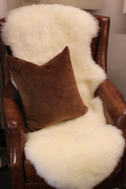 Rug Long Wool Double Sheepskin - Ivory