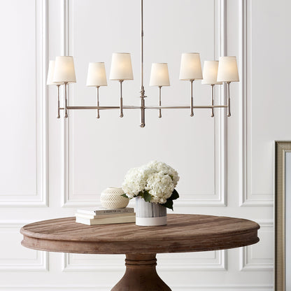 Capri 6 Light Chandelier by Visual Comfort Studio
