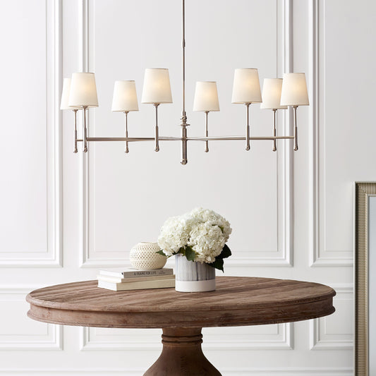 Capri 6 Light Chandelier by Visual Comfort Studio