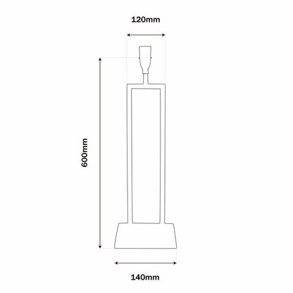 Tribeca Table Lamp Base