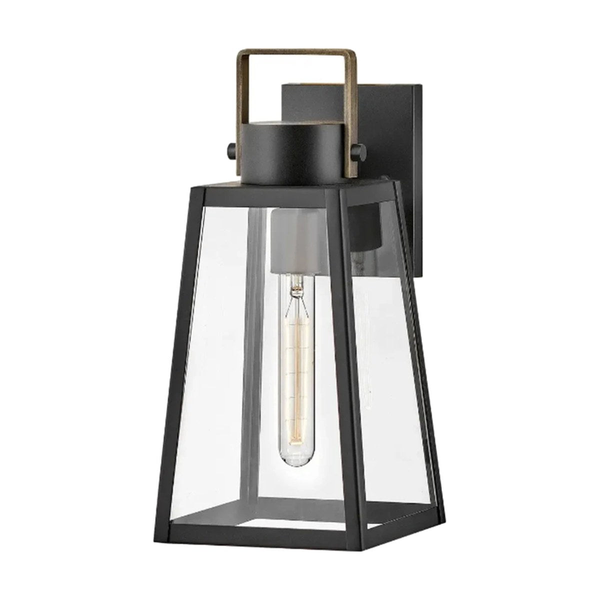 Hugh Small Exterior Wall Lantern by Lark
