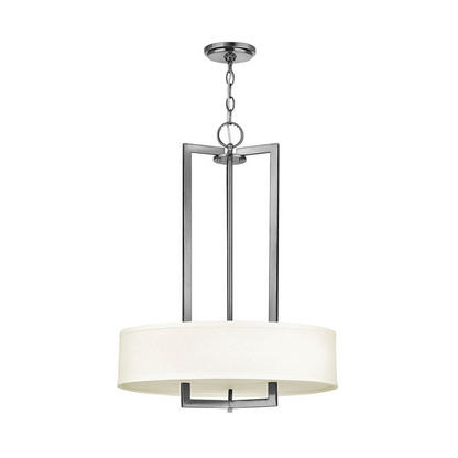 Hampton 3 Light Pendant by Hinkley in Antique Nickel