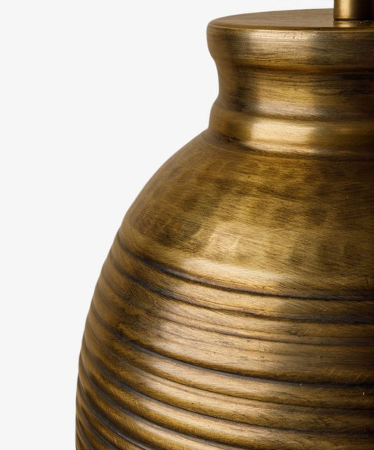 Verona Table Lamp Base in a styled interior
