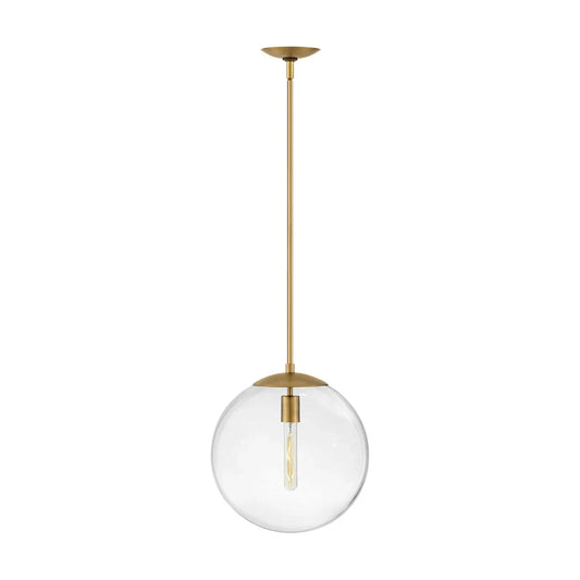 Warby Medium Pendant by Hinkley in Heritage Brass