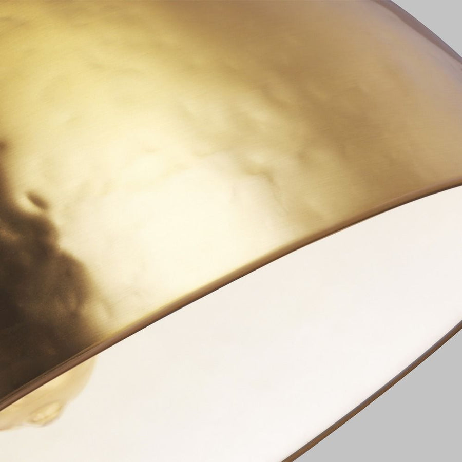 Burnished brass