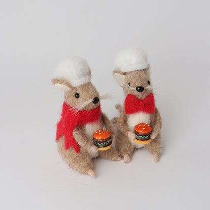 Yuletide Mice Chef 09 2 Asstd