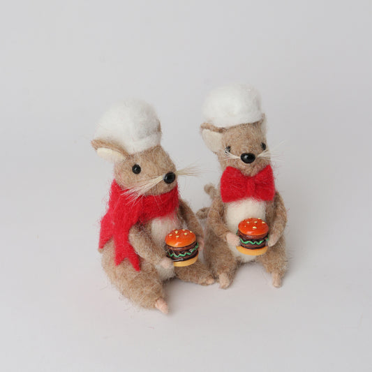 Yuletide Mice Chef 09 2 Asstd