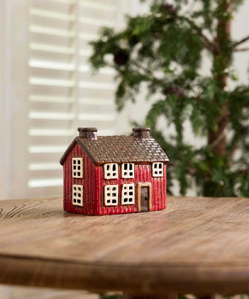 Nordgard Torp Red Tea Light Cottage