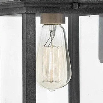Clear glass panels