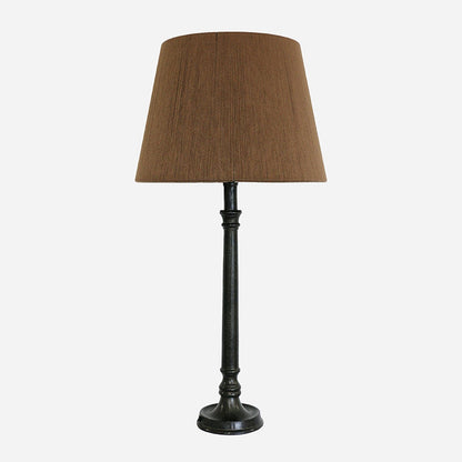 Petite Lamp Base in Slate Finish