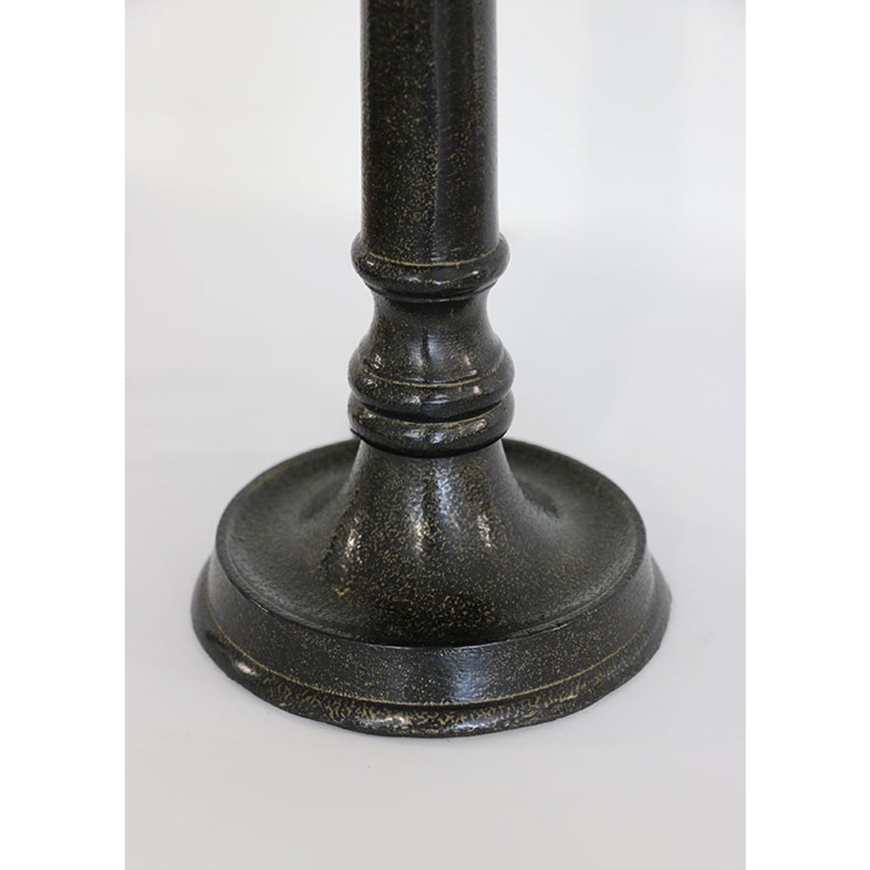 Petite Lamp Base in Slate Finish