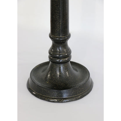 Petite Lamp Base in Slate Finish