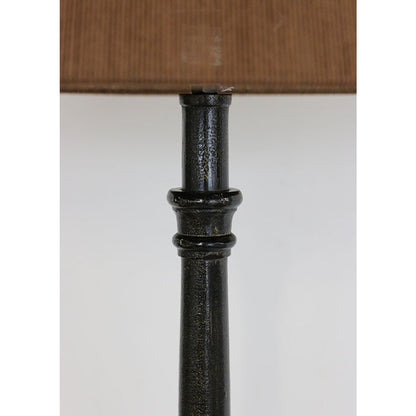 Petite Lamp Base in Slate Finish