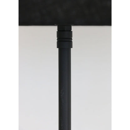 Parisian Style Candle Lamp Base Matt Black