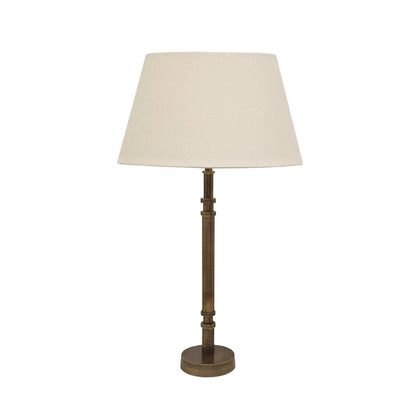 Candle Table Lamp Base in Brass Finish