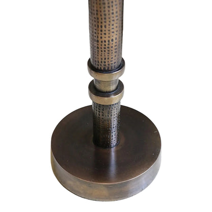 Candle Table Lamp Base in Brass Finish