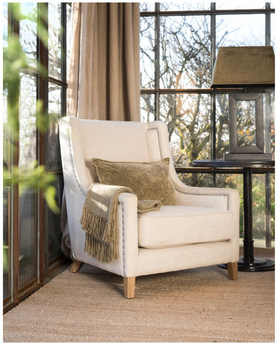 Artwood AW 44 Armchair &#8211; Belgium Linen