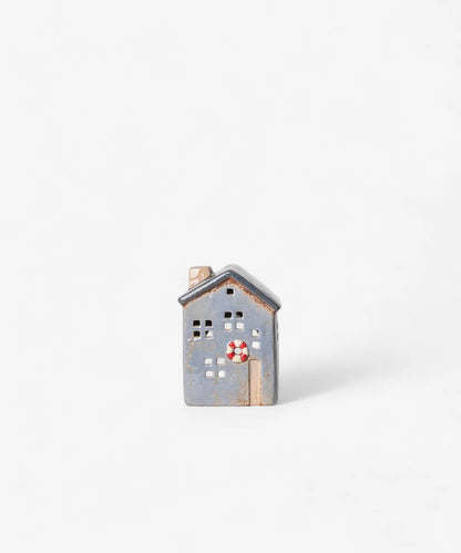 Saint Malo Tea Light House with Buoy Small