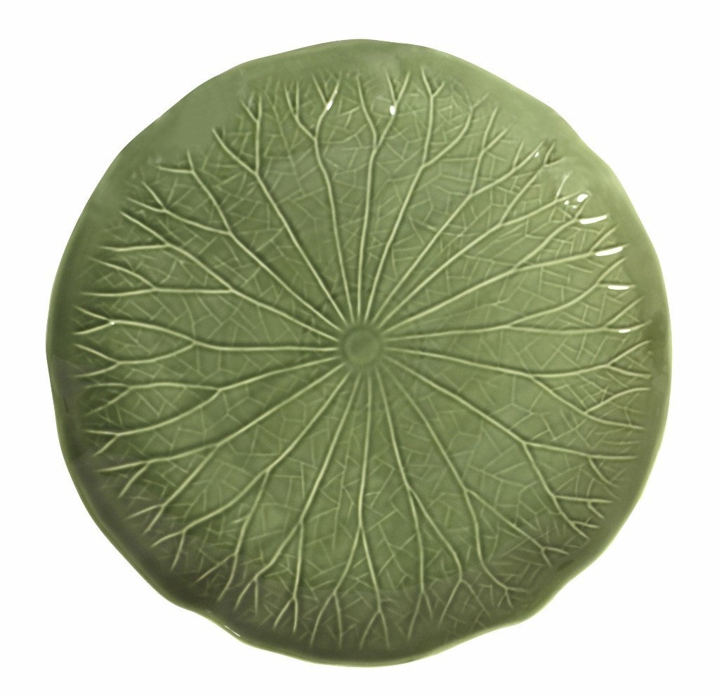 Set of 2 Jardin Leaf Plate Large