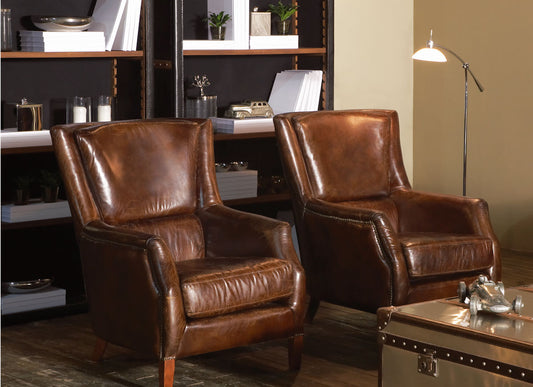 Halo Chelsea Armchair &#8211; Vintage Cigar
