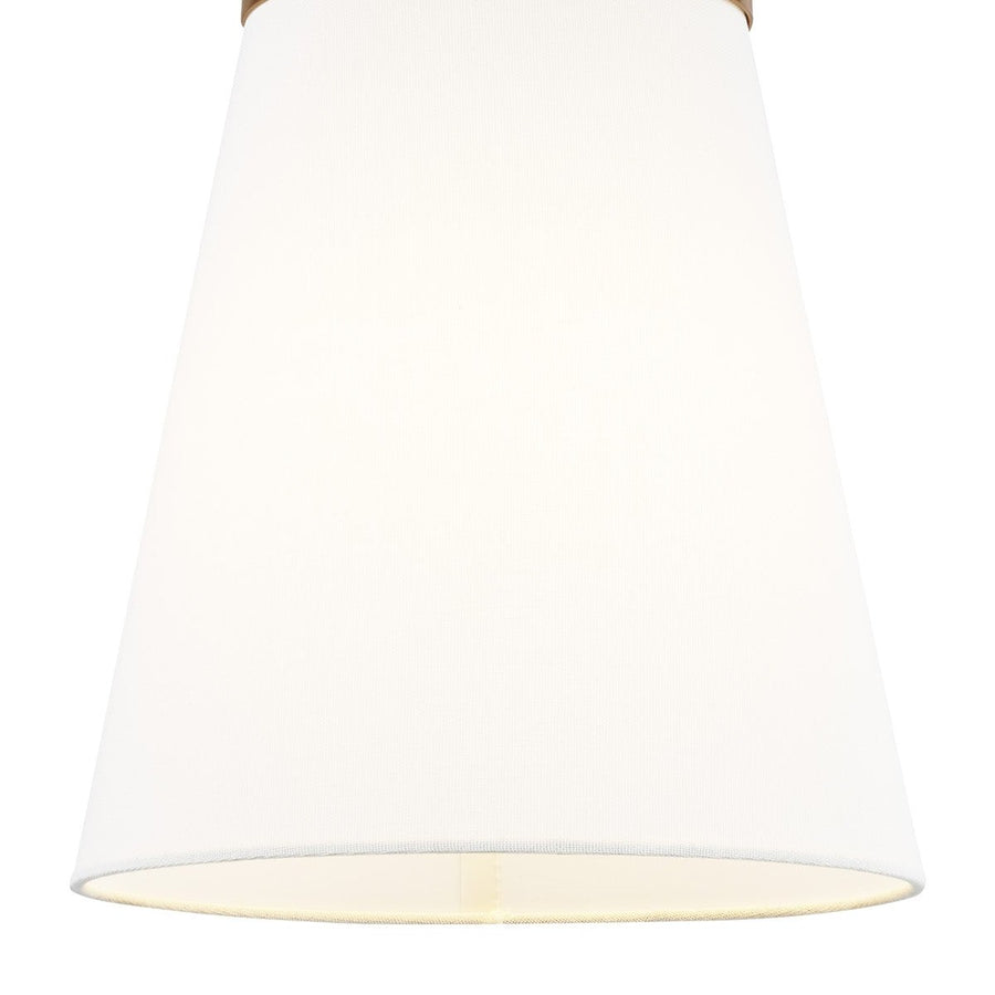 White linen shade