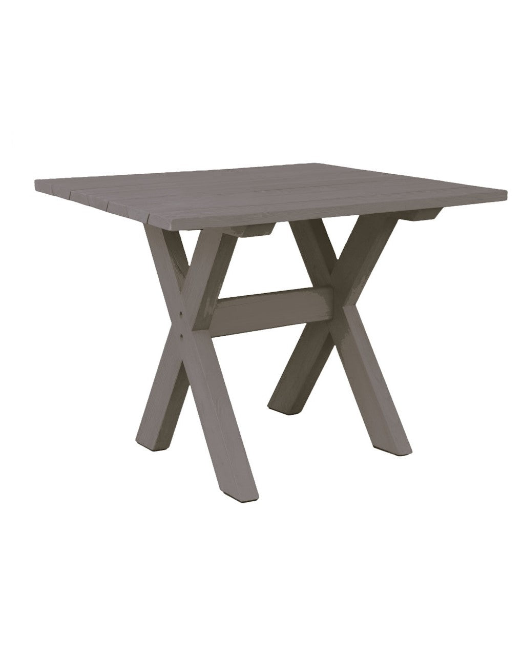 Outdoor Cross Compact Dining Table