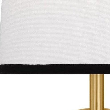 Black linen trim
