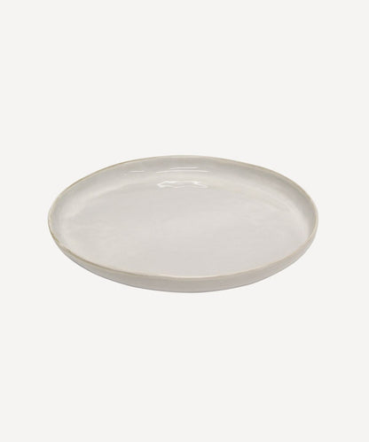 Franco Rustic White Charger Plate