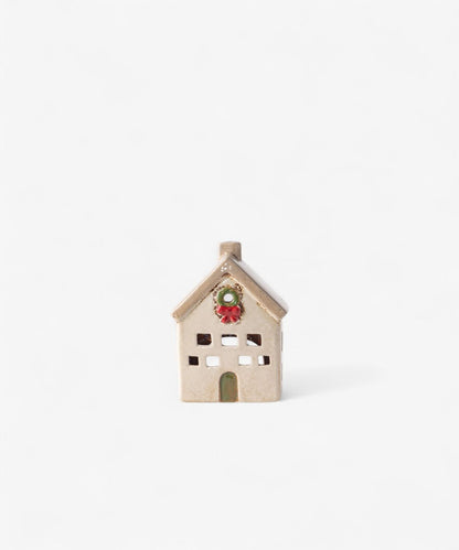 Alsace Tea Light Villa Christmas Stone