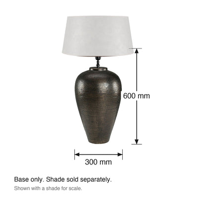 Florence Table Lamp Base dimensions in millimetres