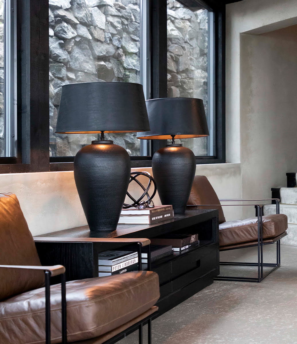 Florence Table Lamp &#8211; Black