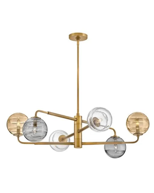 Oberon 6 Light Chandelier by Hinkley Lighting